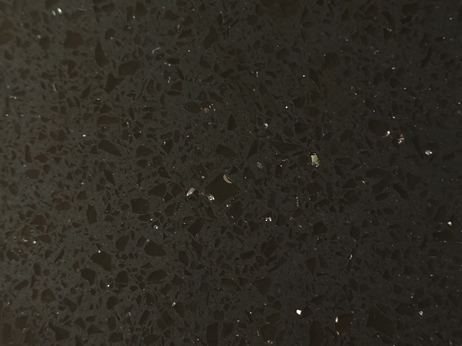 Black Glitter Quartz