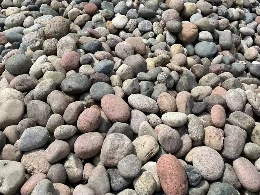 Natural pebble stone