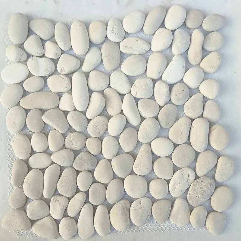 White Pebble Tiles
