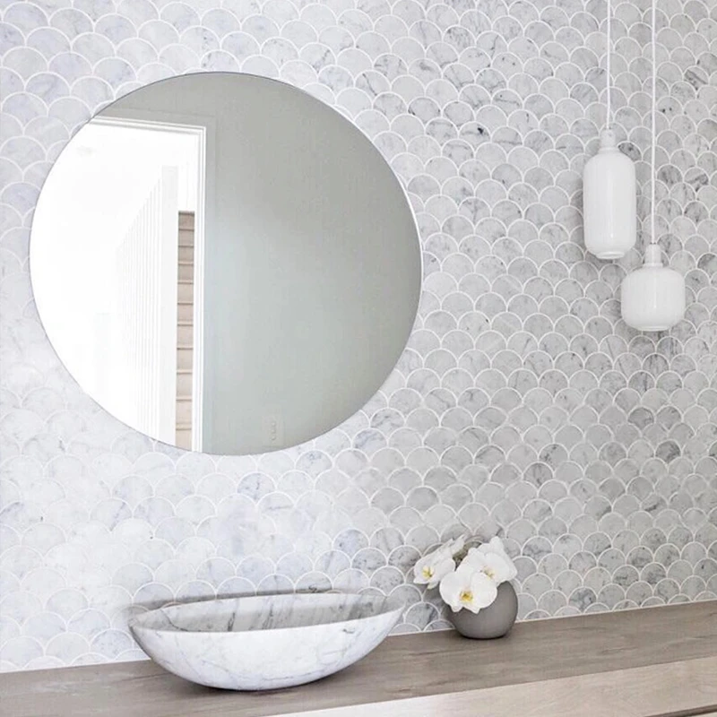 stone mosaic bathroom tiles